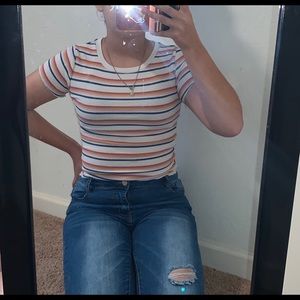 Striped aeropostal shirt